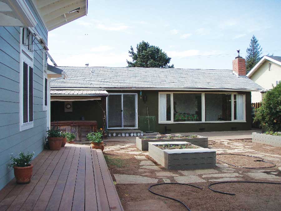 Raising the roof would allow for more insulation.